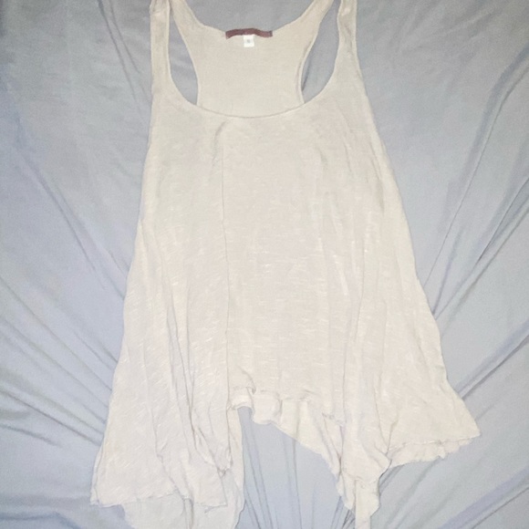 Gray Racerback Tank Top - Picture 3 of 5